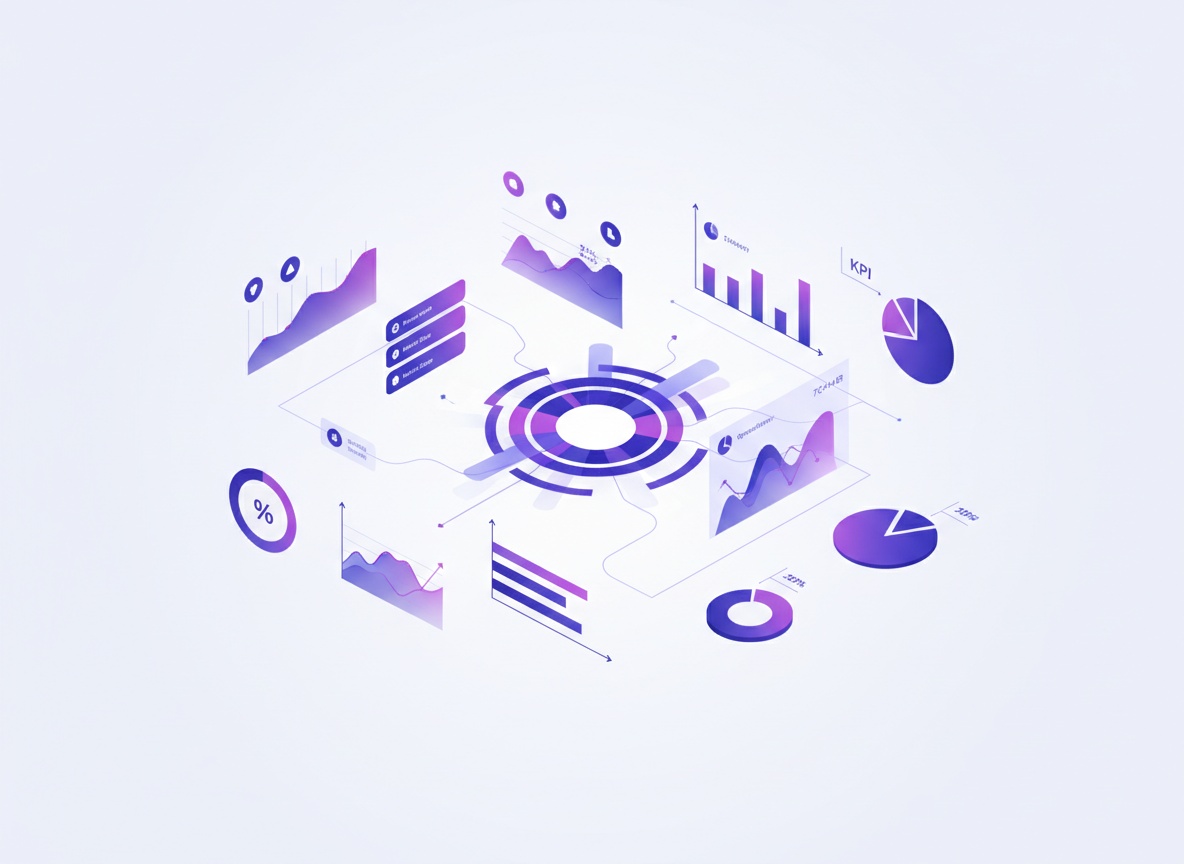 AImpactBI analytics dashboard showing comprehensive data insights